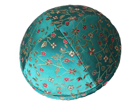 Custom Brocade Kippah