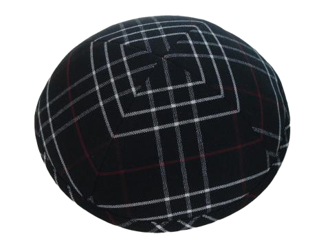 Custom Plaid Kippah