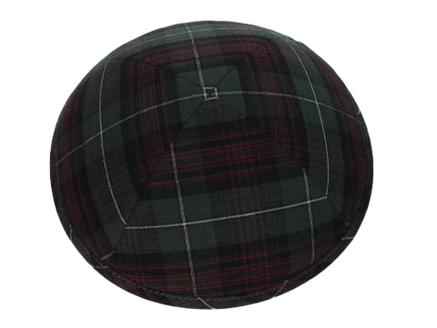 Custom Plaid Kippah