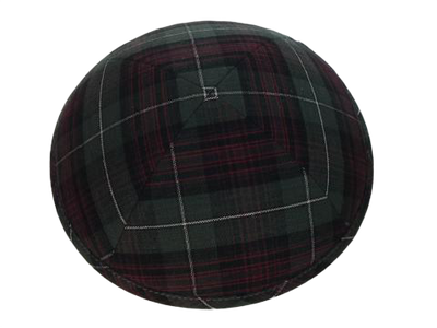 Custom Plaid Kippah