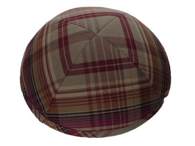 Custom Plaid Kippah