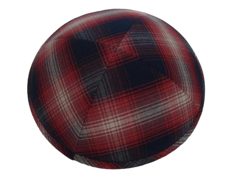 Custom Plaid Kippah
